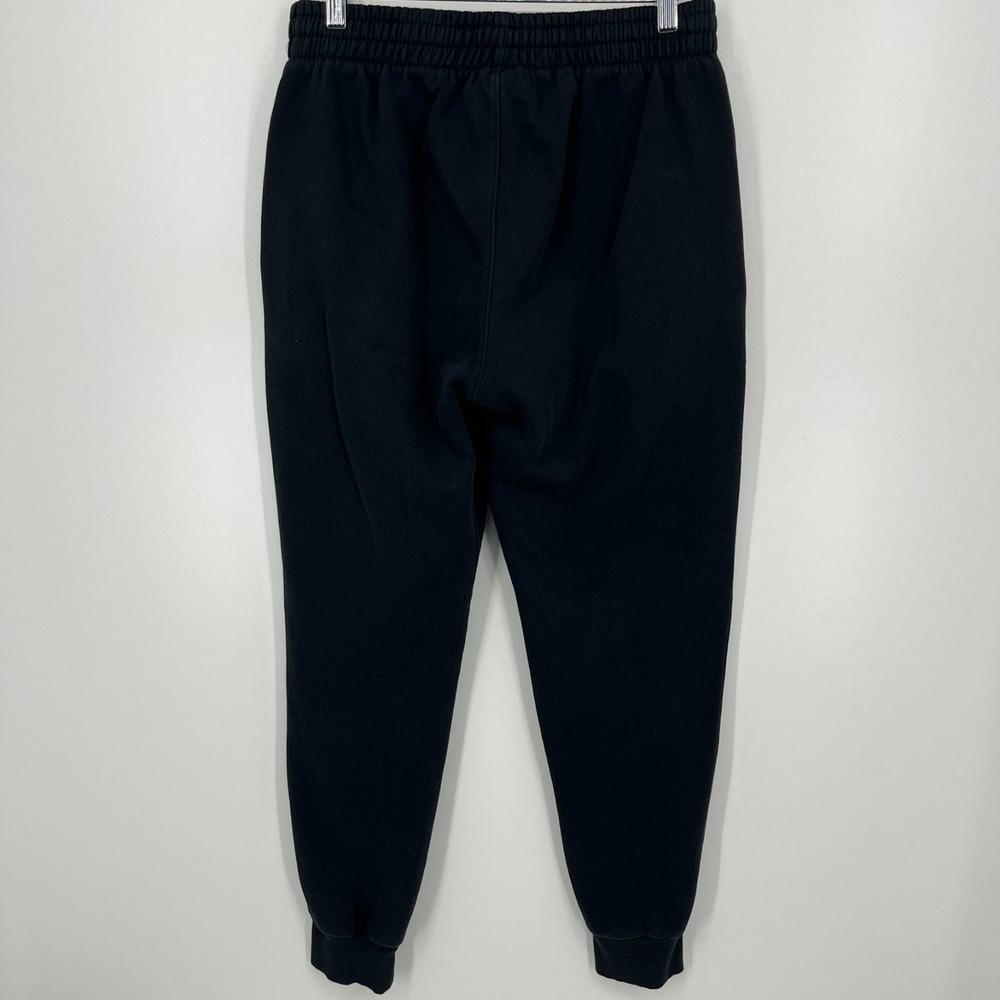 Champion Sweatpants Men's Size M Black Tapered Leg Pockets Drawstring - Picture 6 of 9